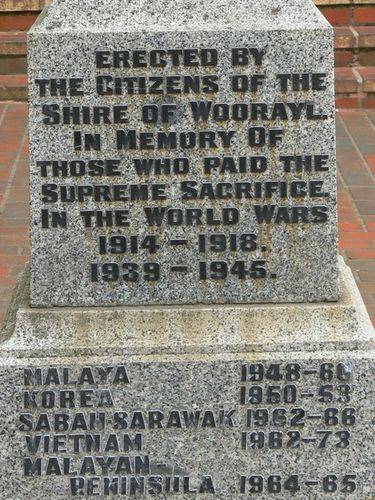 Leongatha War Memorial