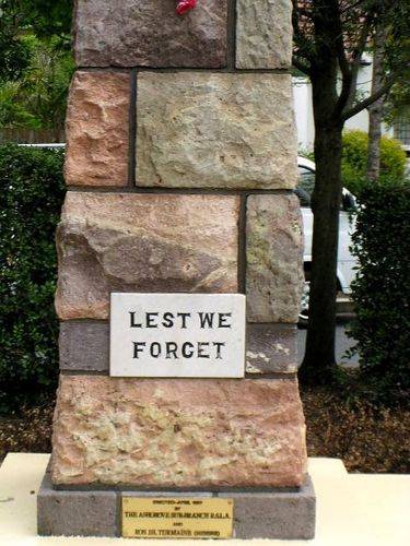 Lest We forget Lest We forget