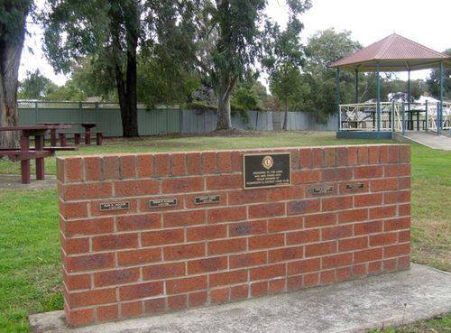 Lions Club Memorial Wall : 25-04-2014 Lions Club Memorial Wall : 25-04-2014