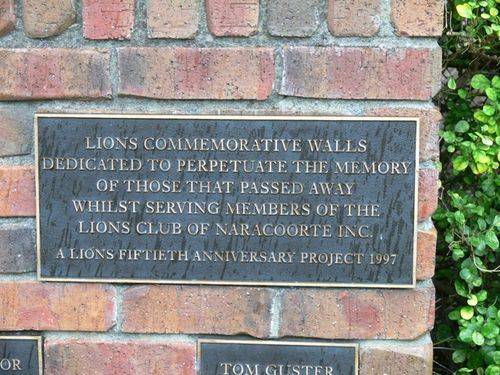 Lions Commemorative Walls : 03-November-2011 Lions Commemorative Walls : 03-November-2011