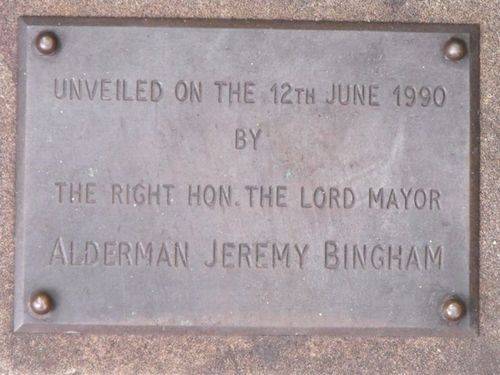 Unveiling Plaque : November 2013
