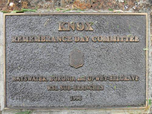 Lone Pine Memorial : 16-March-2012