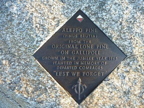 Lone Pine Memorial : 03-October-2012 Lone Pine Memorial : 03-October-2012