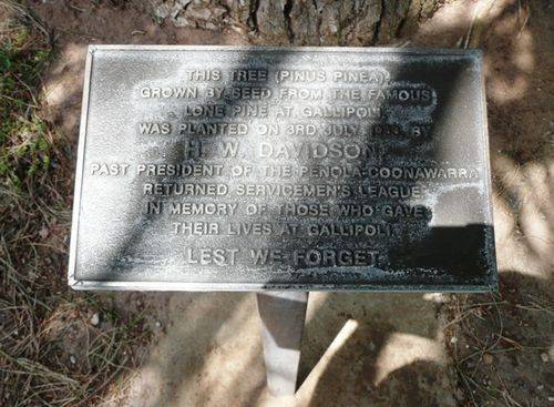 Lone Pine Memorial : 01-December-2012 Lone Pine Memorial : 01-December-2012