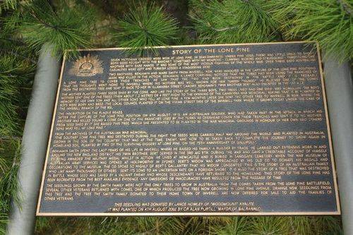 Lone Pine Memorial : 04-July-2011 Lone Pine Memorial : 04-July-2011