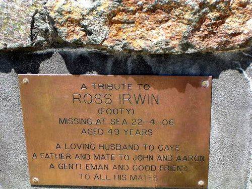 Lost Fishermen Memorial Plaque