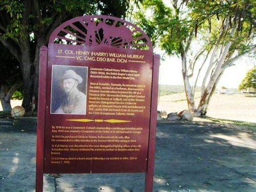 Lt Colonel Henry William Murray Information Board