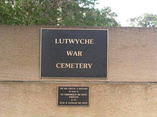 Lutwyche War Cemetery Inscription Plaques Lutwyche War Cemetery Inscription Plaques