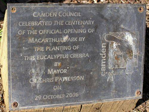 Centenary Plaque : 16-June-2014