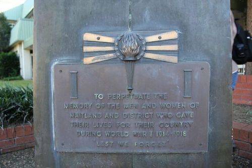 Maitland and District War Memorial : 14-July-2011 Maitland and District War Memorial : 14-July-2011