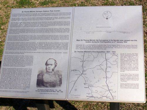 Major Mitchell Plaque 2 : 11-August-2014