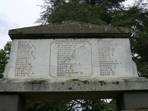 Malmsbury Memorial Gates Malmsbury Memorial Gates