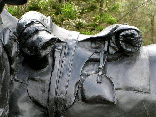 Mango Hill Light Horse Memorial saddle Mango Hill Light Horse Memorial saddle