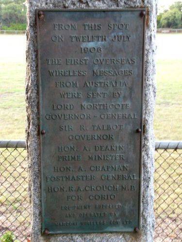 Marconi Memorial 