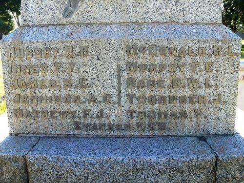 Mathoura War Memorial : 18-July-2012 Mathoura War Memorial : 18-July-2012