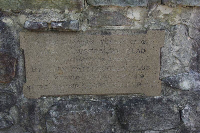 Tattersall`s Club Plaque : 19-September-2014 Tattersall`s Club Plaque : 19-September-2014