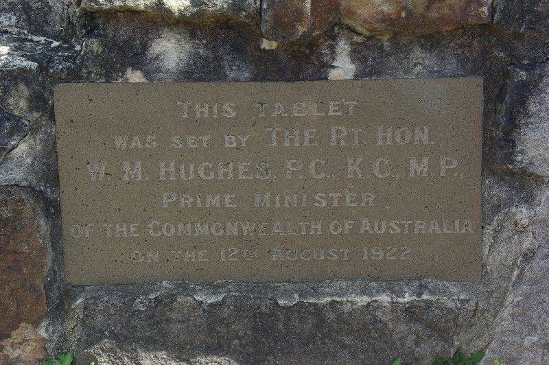 Billy Hughes Plaque : 19-September-2014 Billy Hughes Plaque : 19-September-2014