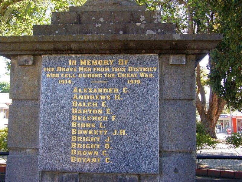 Plaque Inscription : 30-October-2014