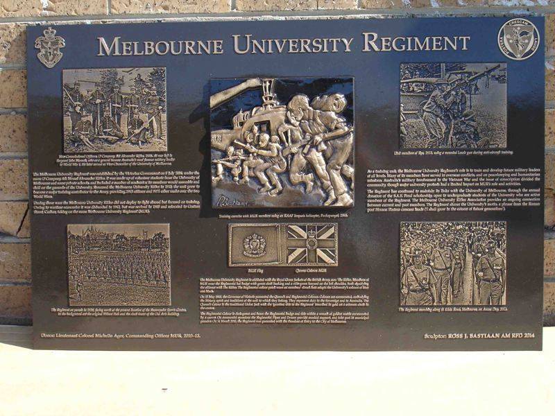 Regiment Commemorative Plaque : 16-April-2014 Regiment Commemorative Plaque : 16-April-2014