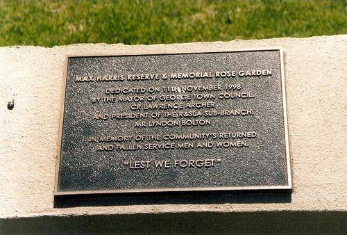 Memorial Rose Garden