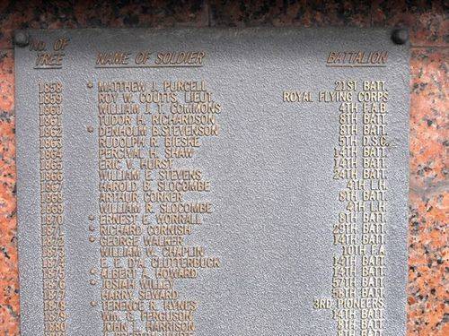 Memorial Wall : 24-October-2010