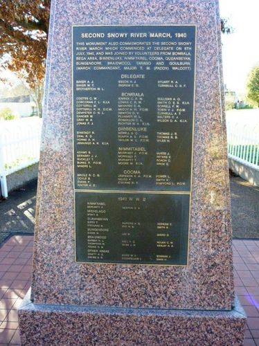 Men from Snowy River War Memorial : 13-May-2011 Men from Snowy River War Memorial : 13-May-2011