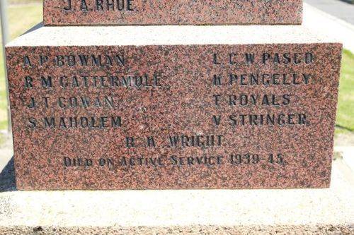 Meningie Soldiers Memorial : 09-December-2011