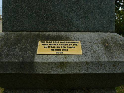 Merino War Memorial : 11-June-2011 Merino War Memorial : 11-June-2011