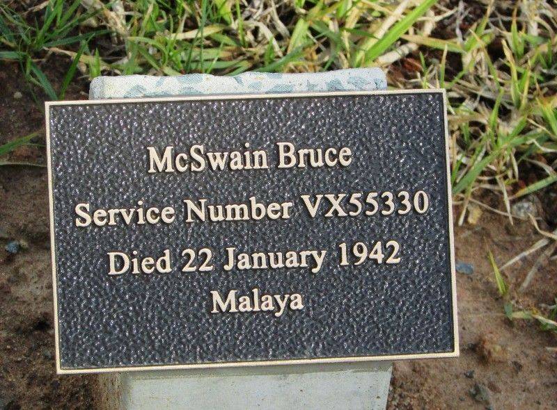 McSwain Plaque: 07-August-2015 McSwain Plaque: 07-August-2015