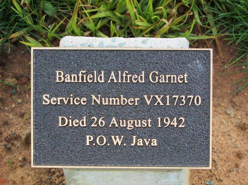 Banfield Plaque: 07-August-2015 Banfield Plaque: 07-August-2015