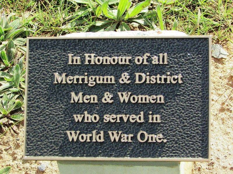 World War One Plaque : 07-August-2014 World War One Plaque : 07-August-2014