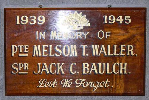 Methodist Church Honour Roll : 14-May-2013