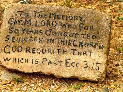 Methodist Church Memorial Wall