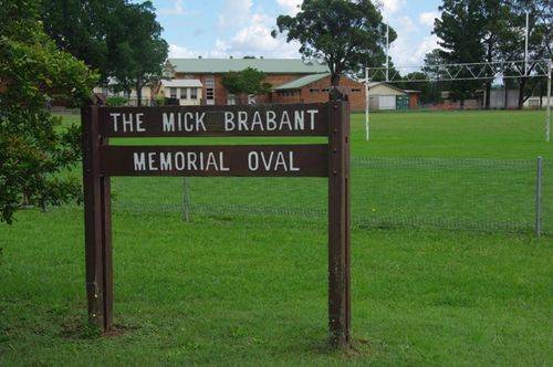Mick Brabant Memorial Oval : June 2014 Mick Brabant Memorial Oval : June 2014