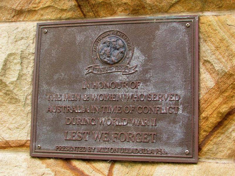 Australia Remembers Plaque : 20-December-2014