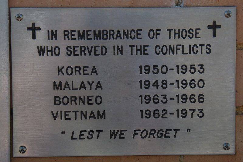 Post WW2 Plaque: 19-August-2015 Post WW2 Plaque: 19-August-2015