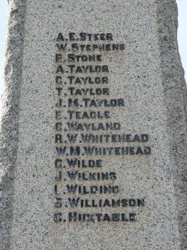 Moorabbin World War One Memorial : 19-September-2012 Moorabbin World War One Memorial : 19-September-2012