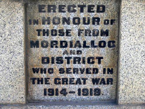 Mordialloc Cenotaph : 17-September-2012