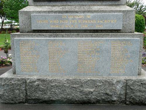 Mount Gambier War Memorial : 02-December-2012