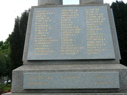 Mount Gambier War Memorial : 02-December-2012