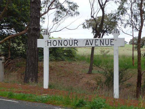Moyston Avenue of Honour