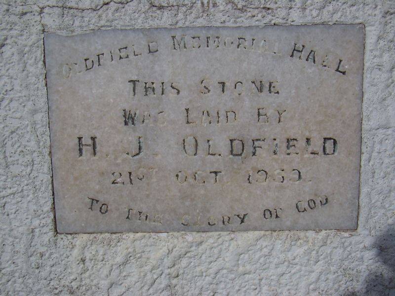 Mrs Ann Lister Oldfield Myponga Uniting Church Hall
