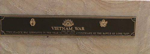 Vietnam Plaque / March 2013