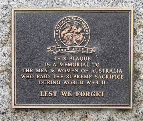 Mulwala War Memorial : 19-July-2012 Mulwala War Memorial : 19-July-2012