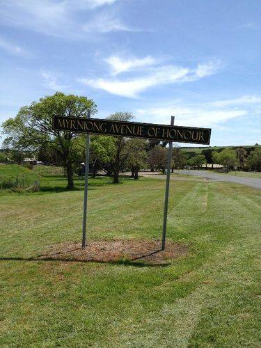 Myrniong Avenue of Honour 2 : October 2013