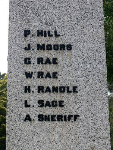 Narre Warren North War Memorial : 10-April-2013 Narre Warren North War Memorial : 10-April-2013