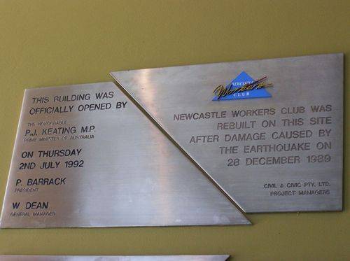 Club Re-opening Plaque : 31-August-2014