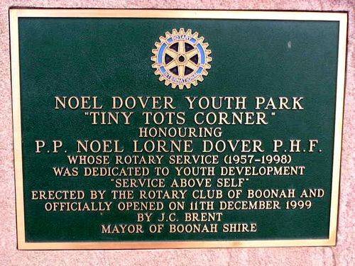 Noel Dover Plaque Noel Dover Plaque