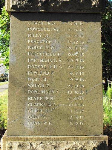 North Sydney Tramways War Memorial : 25-December-2010