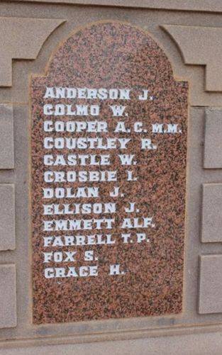 Ouyen War Memorial : 18-July-2011 Ouyen War Memorial : 18-July-2011